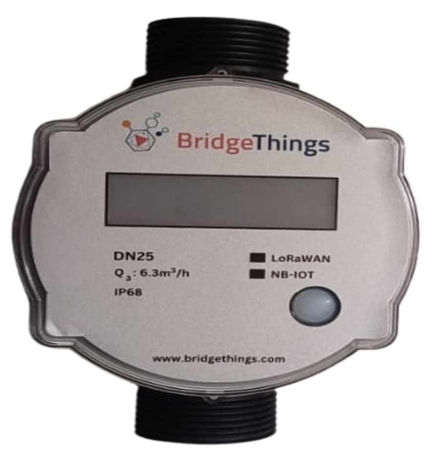 Ultrasonic water flow meter